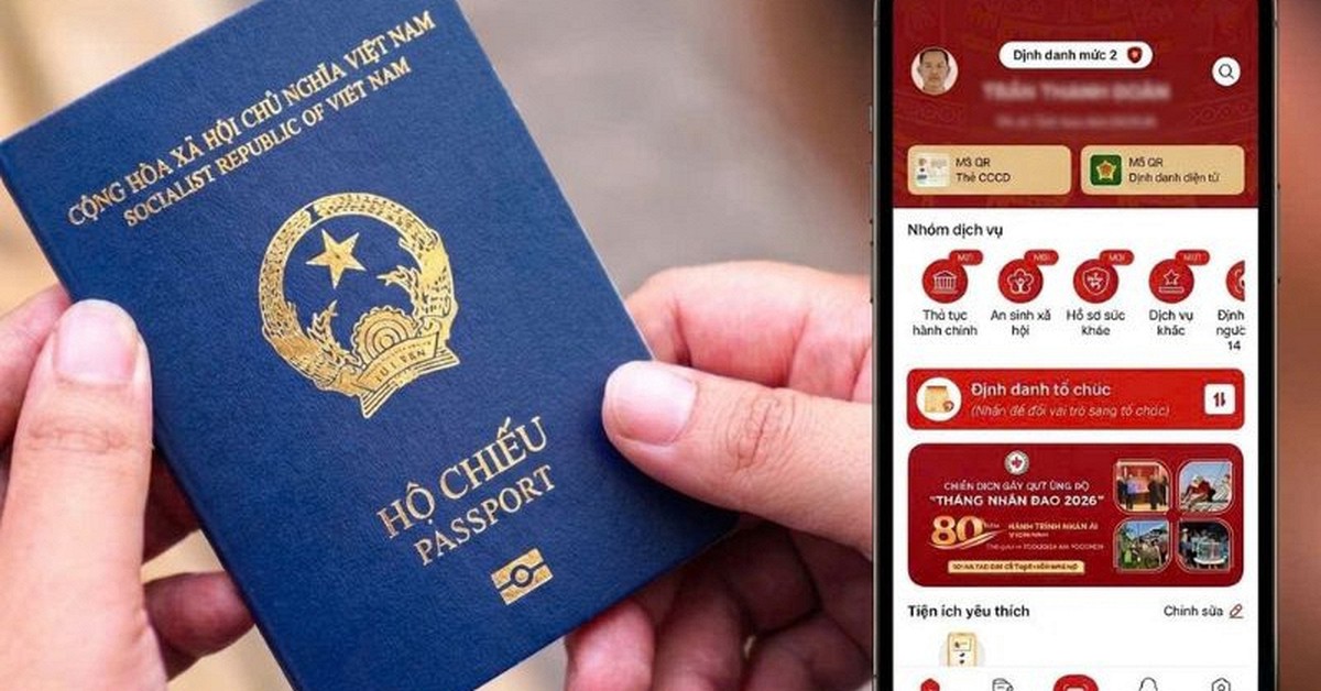 Cách làm hộ chiếu online trên VNeID nhanh gọn, nhận ngay tại nhà mà người dân nên biết