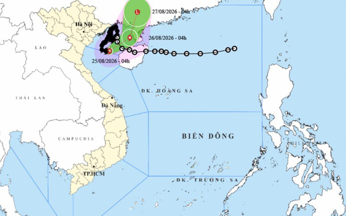 Tin mới nhất về đường đi của bão số 4 và cảnh bão lũ quét, sạt lở tại 10 tỉnh