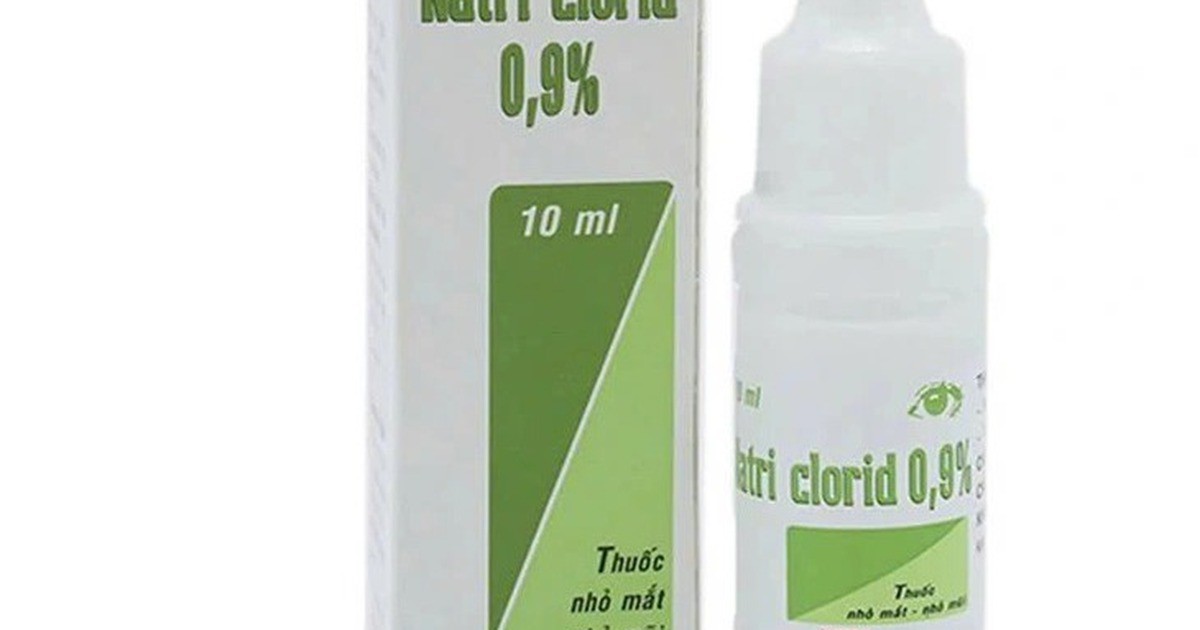 Xử phạt công ty sản xuất lô thuốc nhỏ mắt Natri...