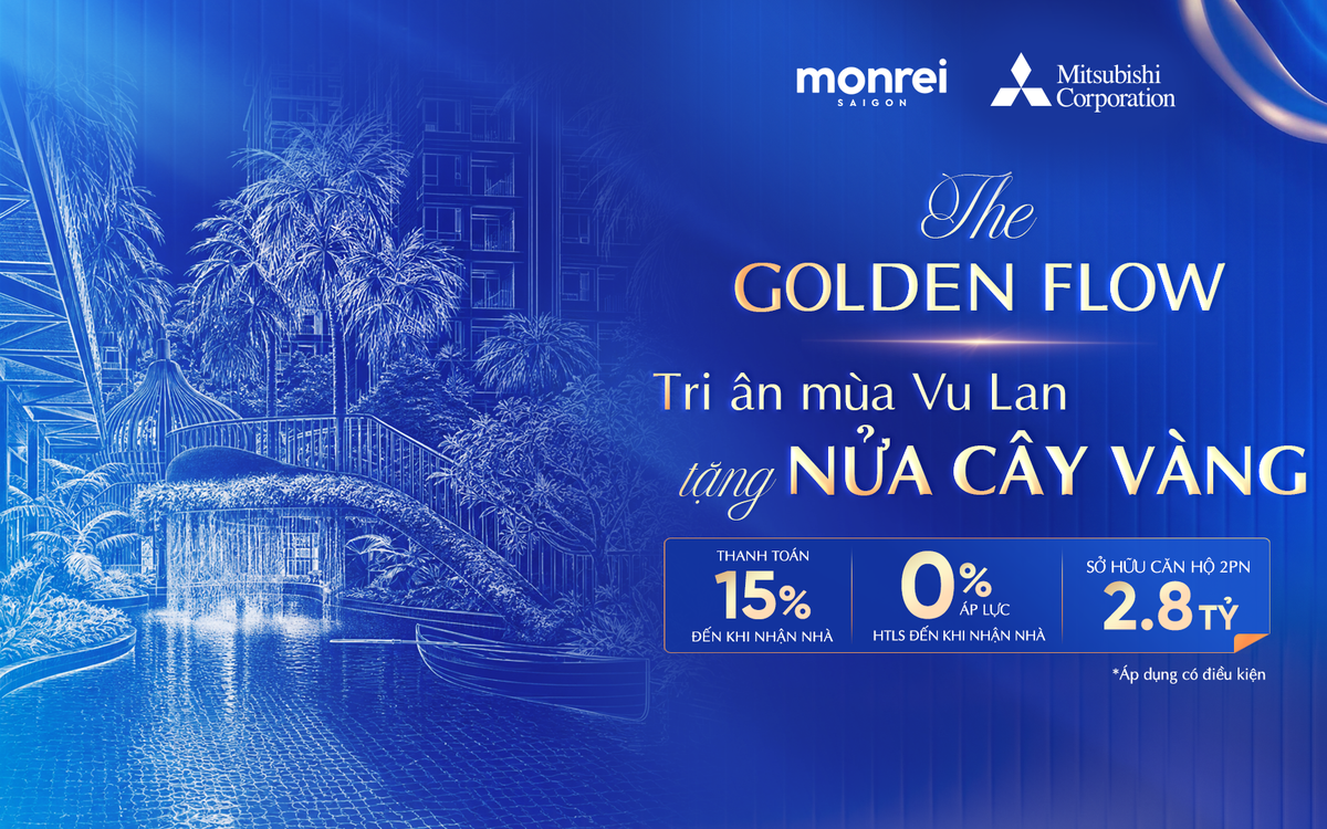 CĐT Mitsubishi Corporation công bố ưu đãi mùa Vu Lan cho khách hàng Monrei Saigon