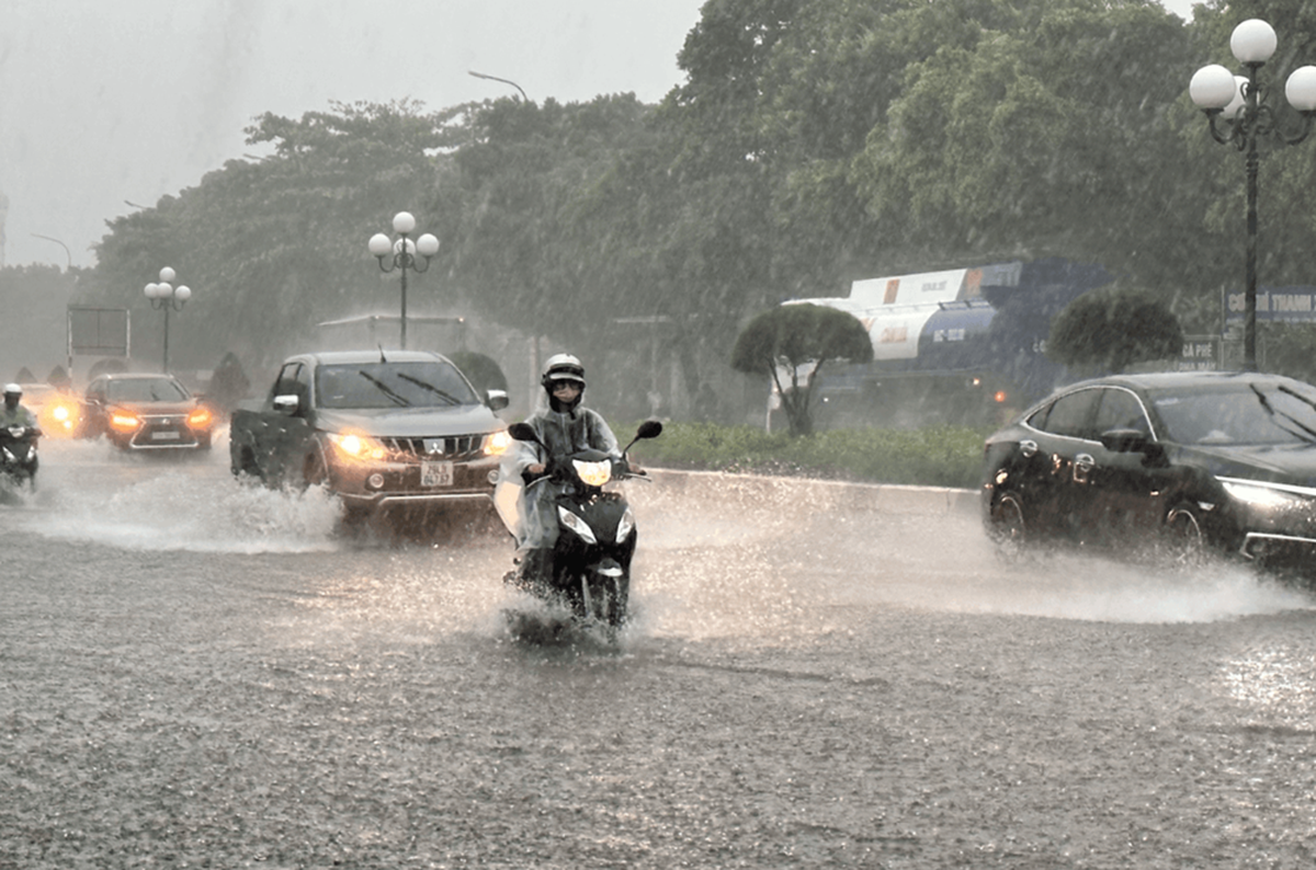Miền Bắc sắp xuất hiện đợt mưa to đến rất to nhiều ngày liên tiếp