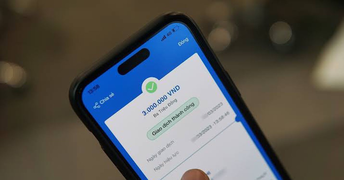 Công an xác minh giao dịch chuyển khoản 49,4 triệu đồng vào 6 năm trước