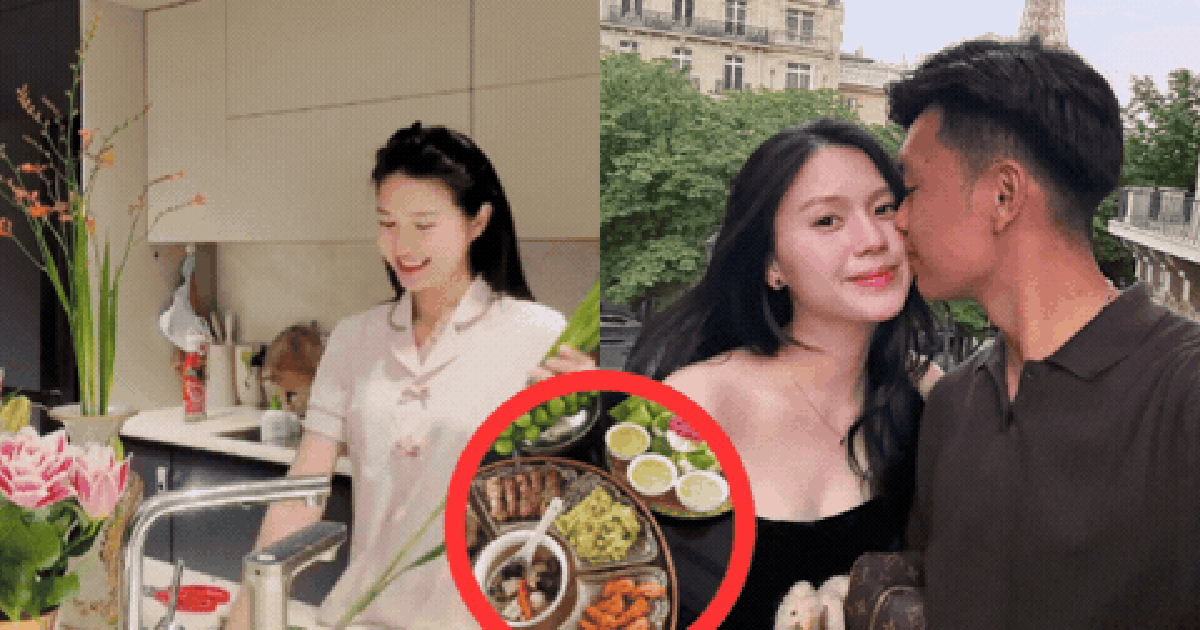 Doãn Hải My, Ngô Tố Uyên - hai nàng hot WAGs vừa xinh vừa đảm, khéo chăm biệt thự bạc tỷ ngày Rằm tháng 7 trước giờ ra sân cổ vũ ĐT Việt Nam
