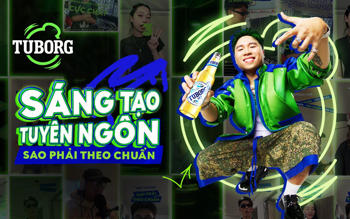 Soi dàn GenZ sống chất vừa giật tung áp lực trong MV đồng sáng tạo của bia Tuborg và 24K Right