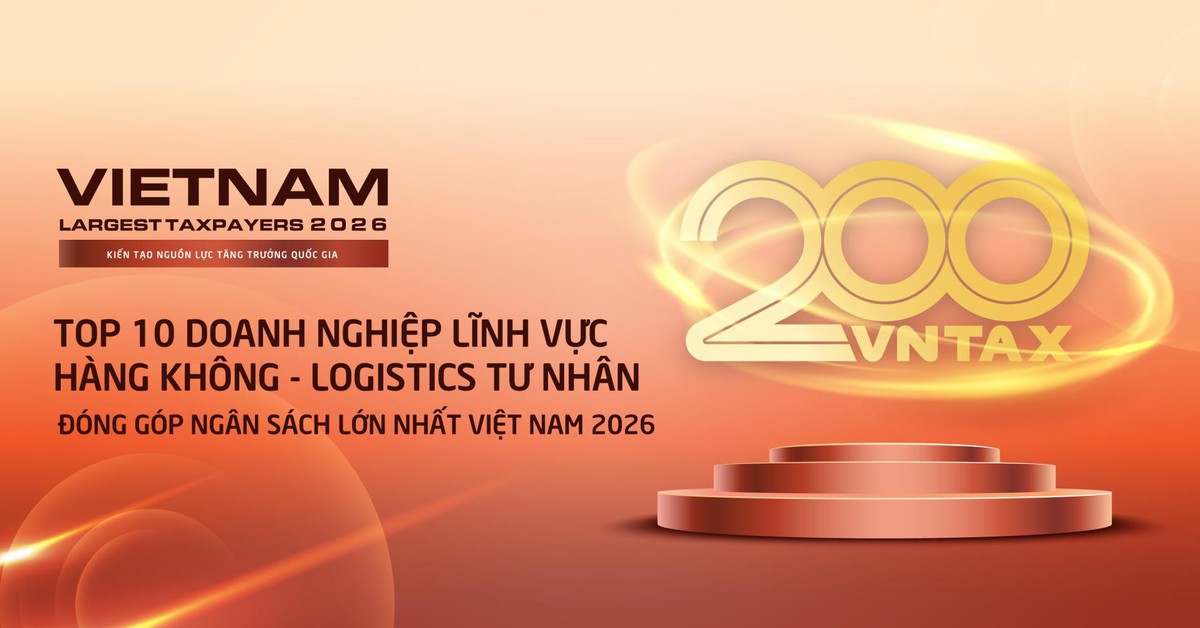 Top 10 doanh nghiệp tư nhân hàng không - logistics đóng góp ngân sách lớn nhất Việt Nam 2026: Vietjet Air, Gemadept dẫn đầu