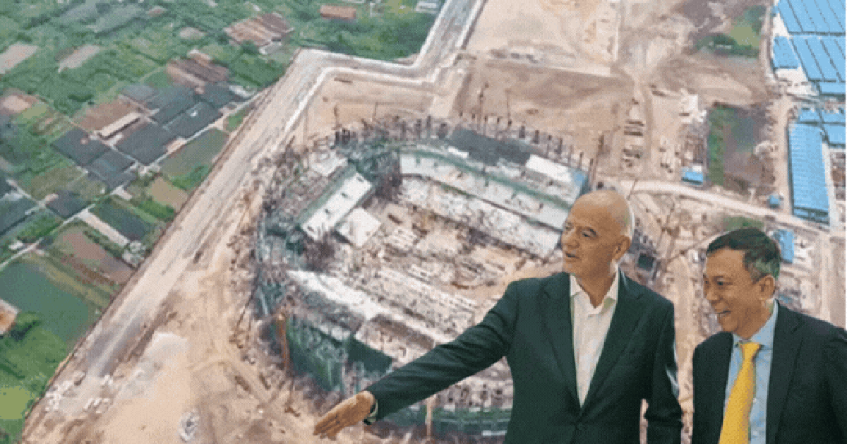 "Siêu mái vòm" 60.000 chỗ của Việt Nam mà Chủ tịch FIFA vừa thăm: Do Vingroup xây dựng, tiến độ "thần tốc"