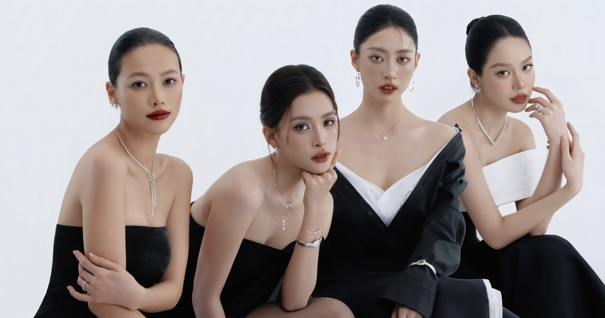 4 nàng hậu đình đám đọ sắc trong một khung hình, nổi bật với BST trang sức xa xỉ đến từ Paris