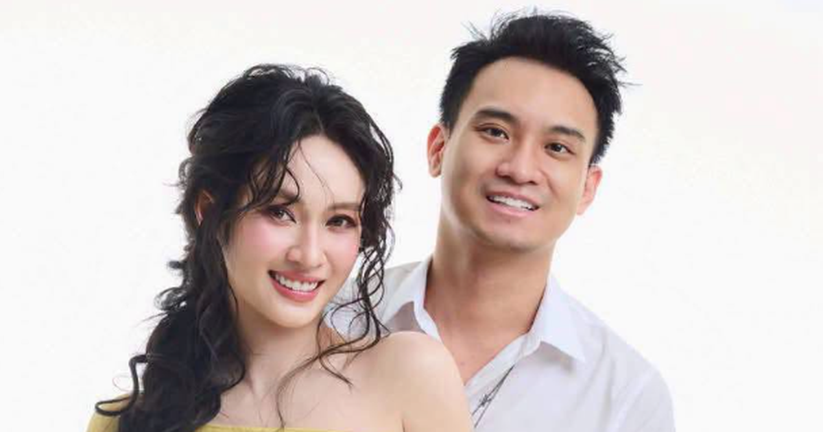Á hậu Vbiz công khai đang mang thai với doanh nhân Đức Phạm
