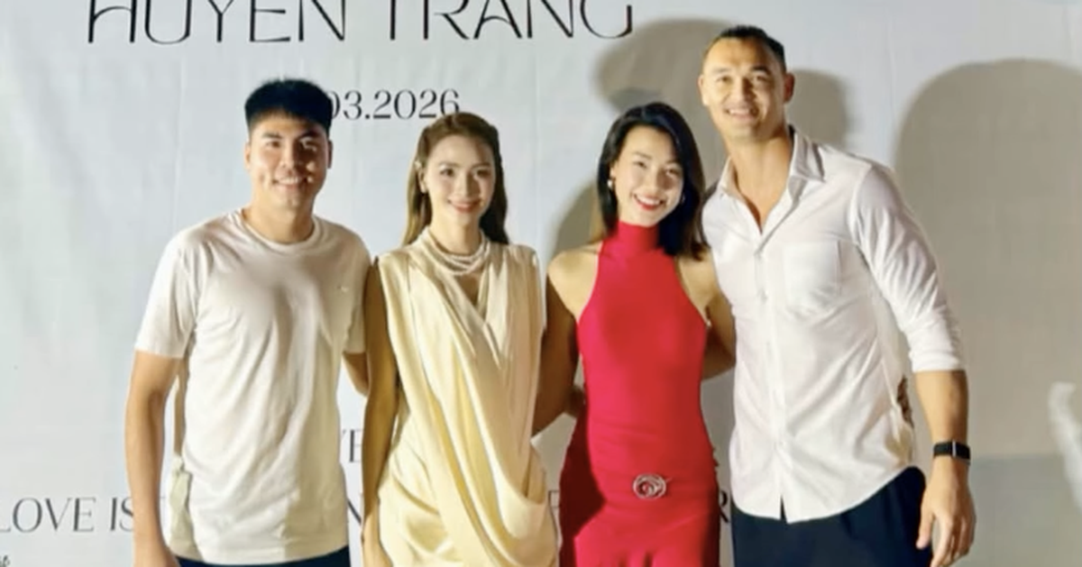 Bức ảnh bí mật của MC Hoàng Oanh và Lê Giang Patrik đến giờ mới được công bố