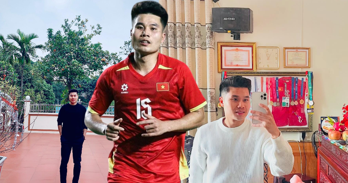 Căn nhà ở quê của "máy chạy" Tiến Anh
