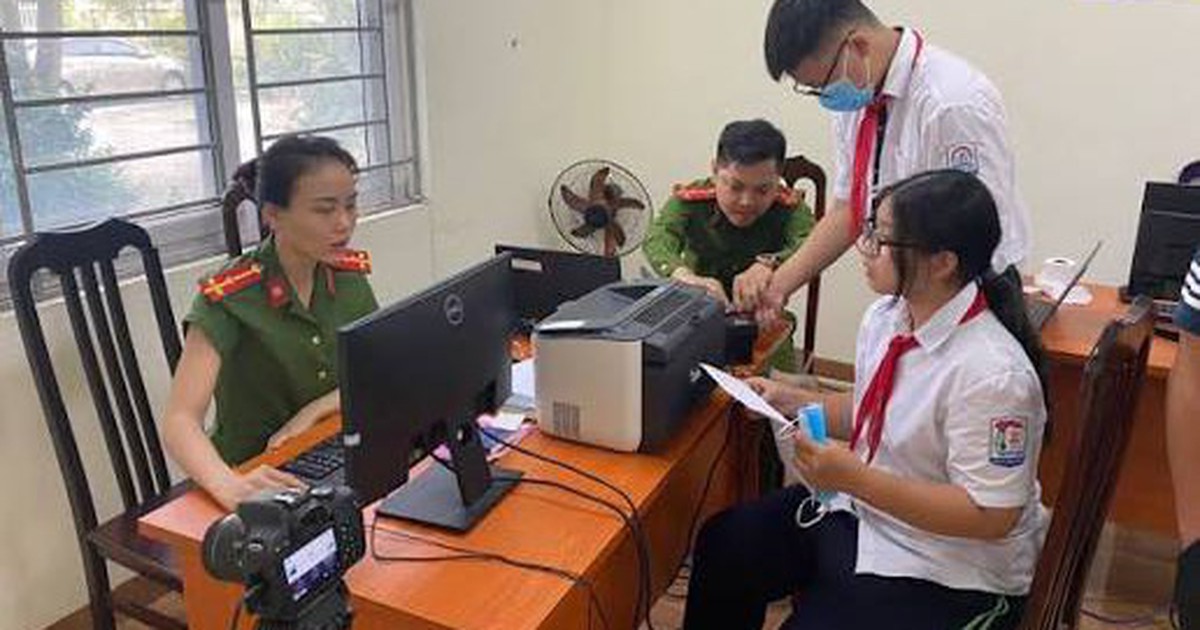 Hướng dẫn thủ tục cấp, cấp đổi, cấp lại thẻ căn cước tại Công an cấp xã