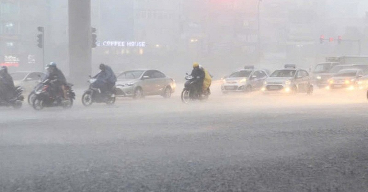 Tin mới nhất về thời điểm miền Bắc xuất hiện mưa to đến rất to trong kỳ nghỉ lễ