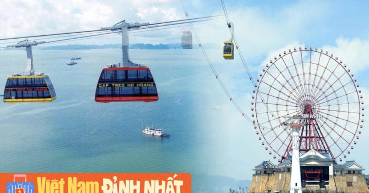 Việt Nam có cáp treo giữ cùng lúc 2 kỷ lục Guinness thế giới: Cabin chở 230 người lớn nhất hành tinh, trụ cáp cao gần 189m