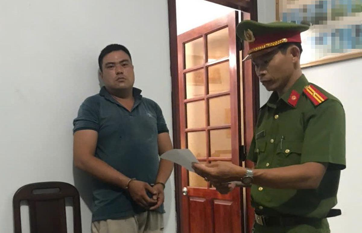 Thi hành lệnh bắt tạm giam Võ Trường Lên SN 1997