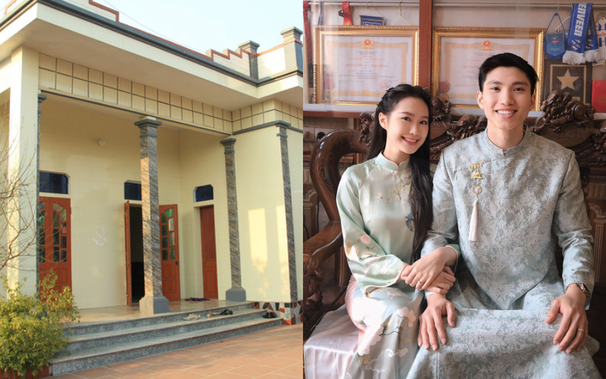 Căn nhà ở quê của Đoàn Văn Hậu
