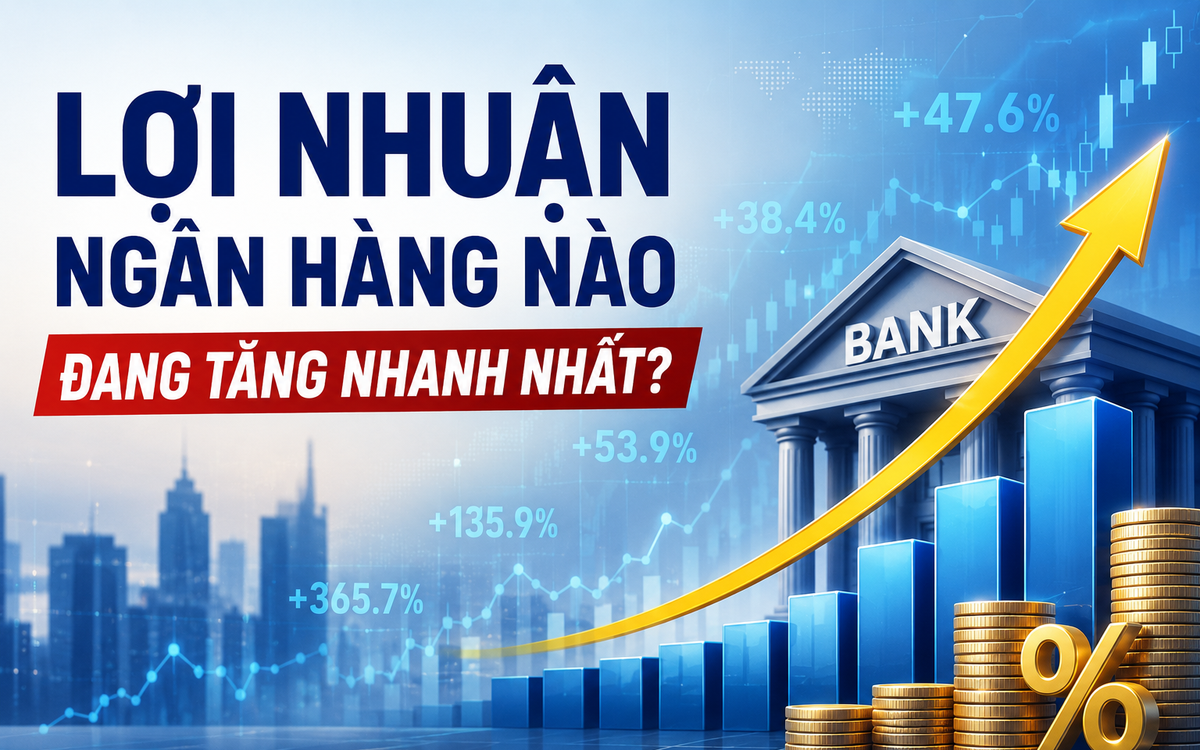 Những ngân hàng đang tăng trưởng lợi nhuận nhan...