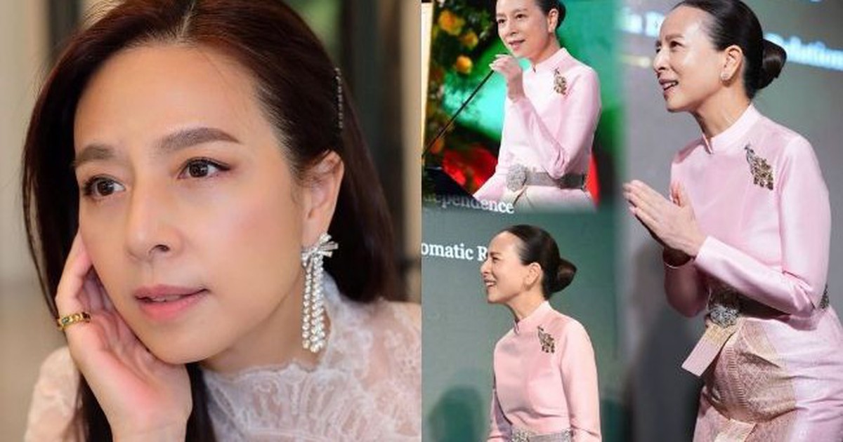 Ảnh cận mặt của nữ tỷ phú quyền lực nhất bóng đá Thái Lan - Madam Pang - ở tuổi 60 gây sốc