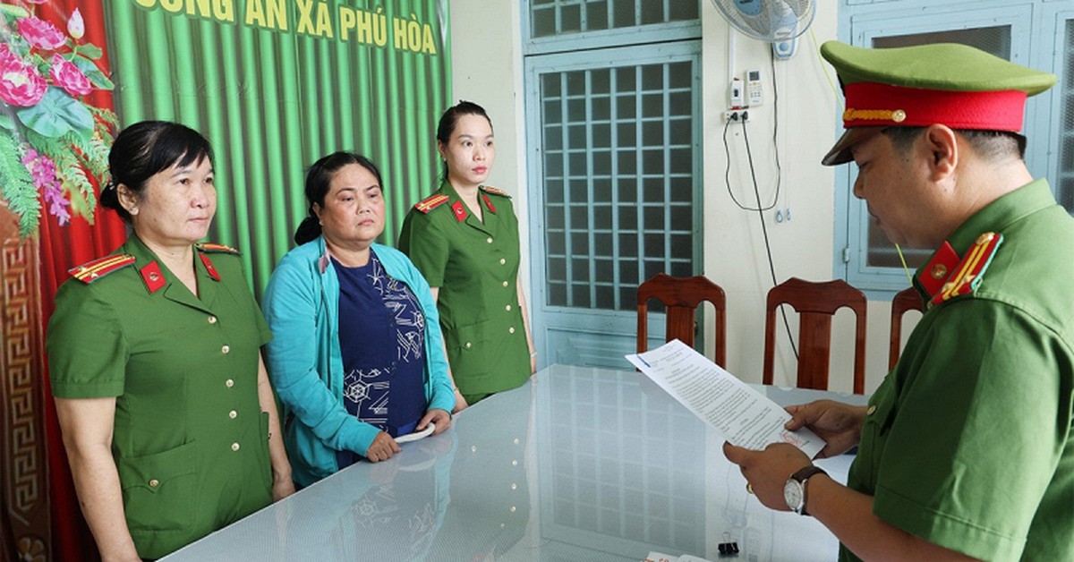 Thi hành lệnh bắt tạm giam Phạm Thị Linh Trang SN 1971