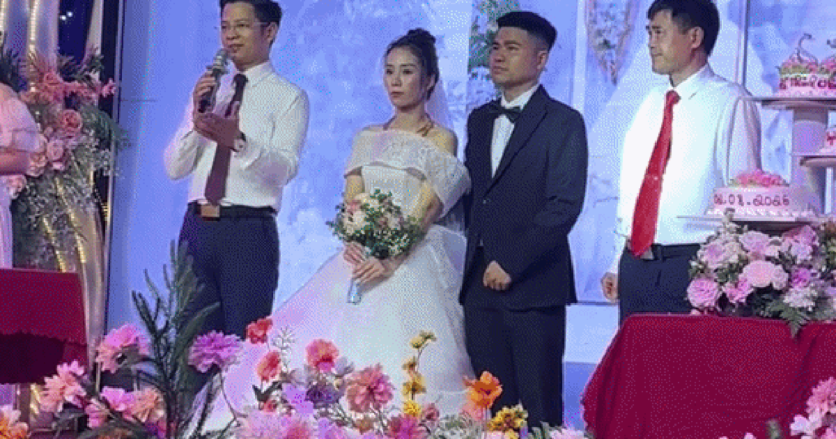Chàng trai sinh năm 1997 làm đại diện họ nhà gái, phát biểu trôi chảy: Kém chú rể 3 tuổi, hé lộ vai vế