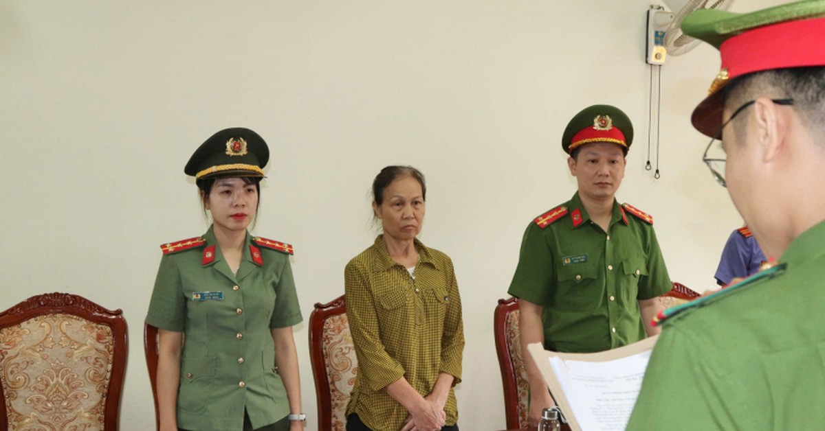 Khám xét chỗ ở, khởi tố mẹ chồng chủ hộ kinh doanh Hà Thị Đoài