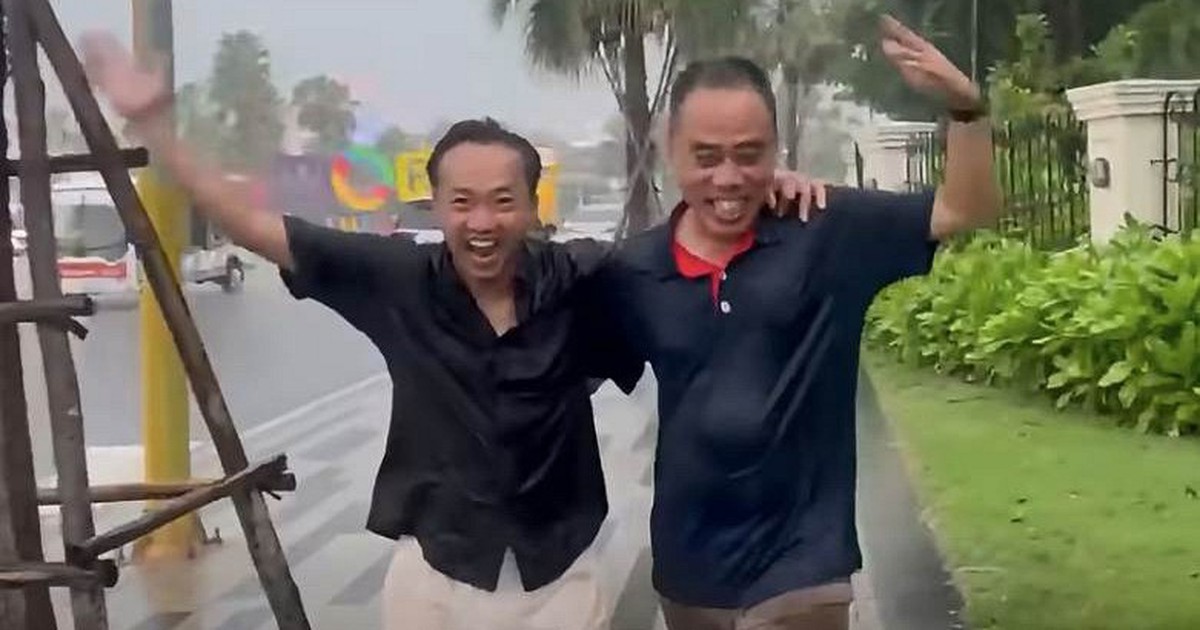 Cường Đô La ra đường tắm mưa: "Chỉ sợ về nhà vợ la"
