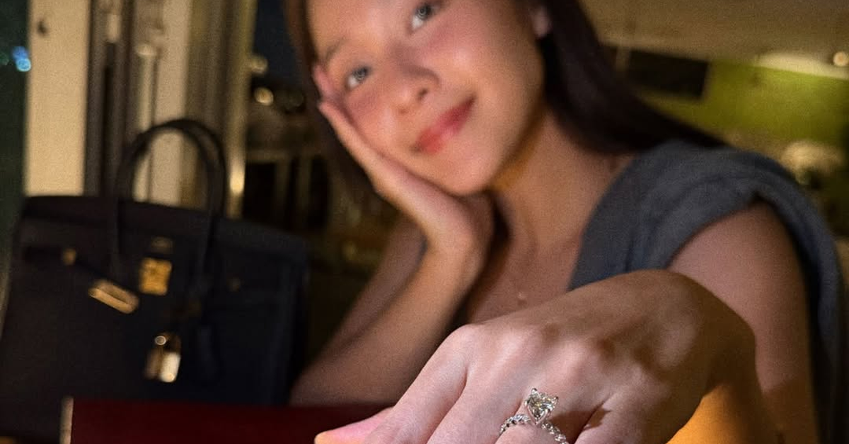 Khả Ngân và Nhan Phúc Vinh từng cùng khoe "trái ngọt" cách đây 2 năm