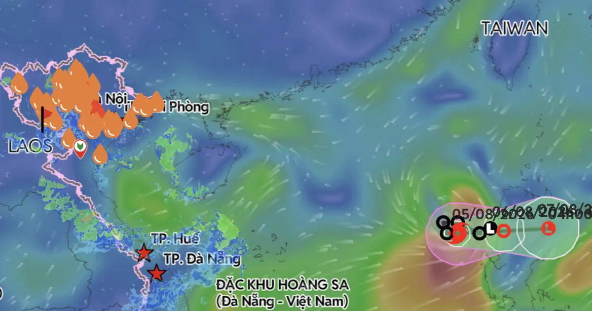 Biển Đông hình thành bão số 3, hướng di chuyển lạ
