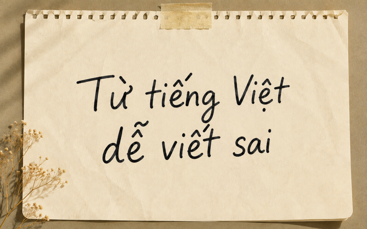 Một từ tiếng Việt quen thuộc nhưng khiến nhiều người Việt cũng phải tra Google xem mình có viết sai không