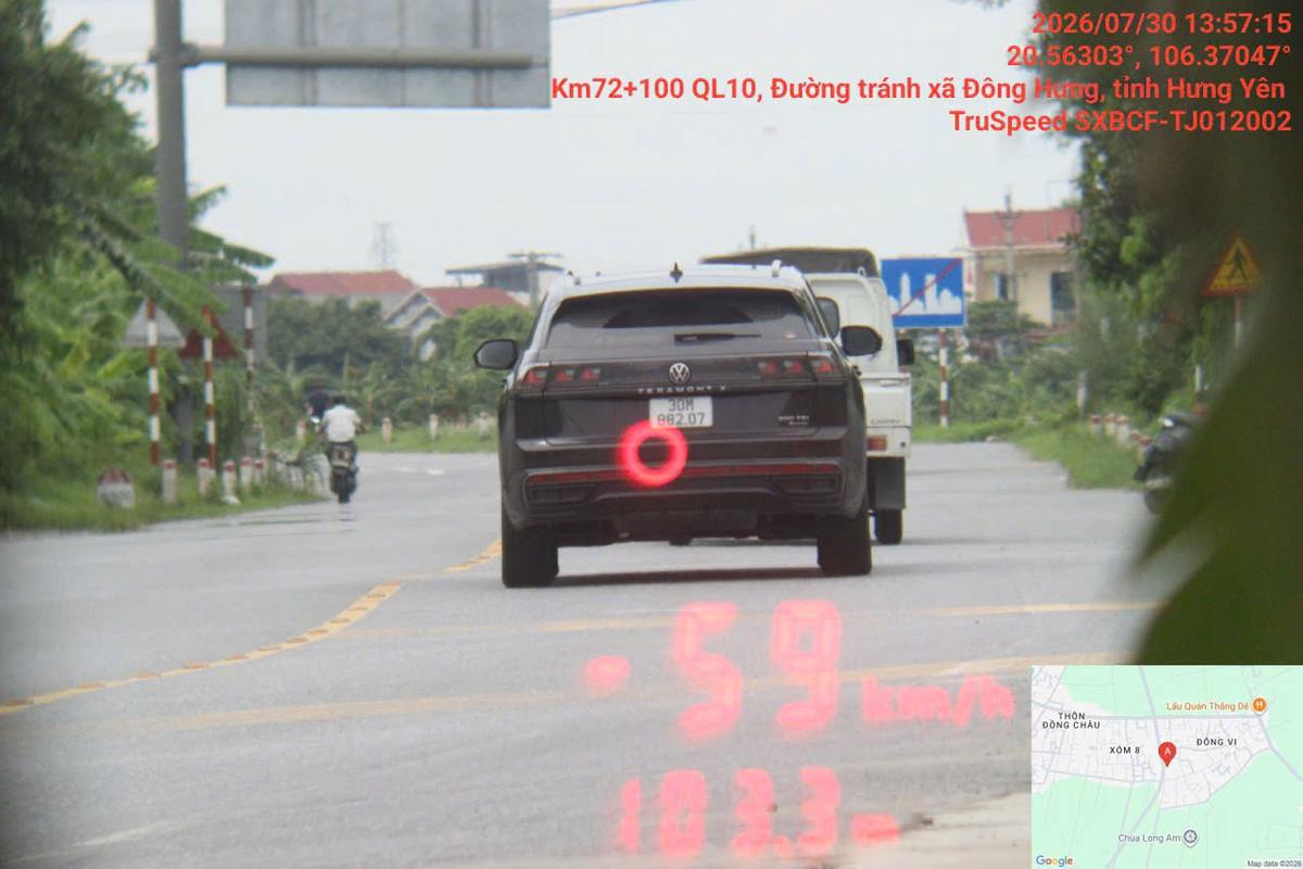 Công an đề nghị 306 chủ xe trong danh sách sau nhanh chóng nộp phạt nguội theo Nghị định 168