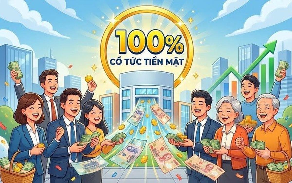 Một công ty "họ" FPT chốt ngày trả cổ tức tiền mặt 100% ngay tuần này