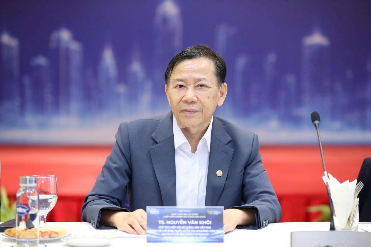 Chủ tịch Hiệp hội BĐS Việt Nam: Khi nguồn cung suy giảm, giá BĐS bị đẩy lên cao... người dân, doanh nghiệp là những đối tượng chịu tác động lớn nhất
