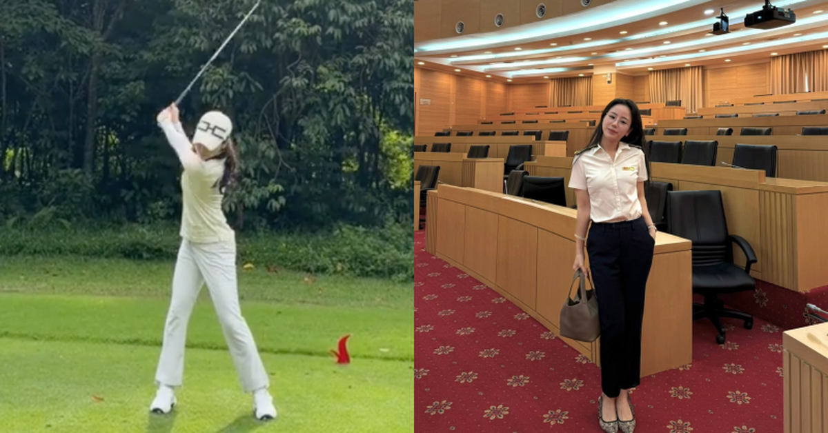 Nữ cán bộ thuế là tiểu thư RMIT từng quản lý khách sạn gia đình từ thời sinh viên, khí chất gây chú ý trên sân golf