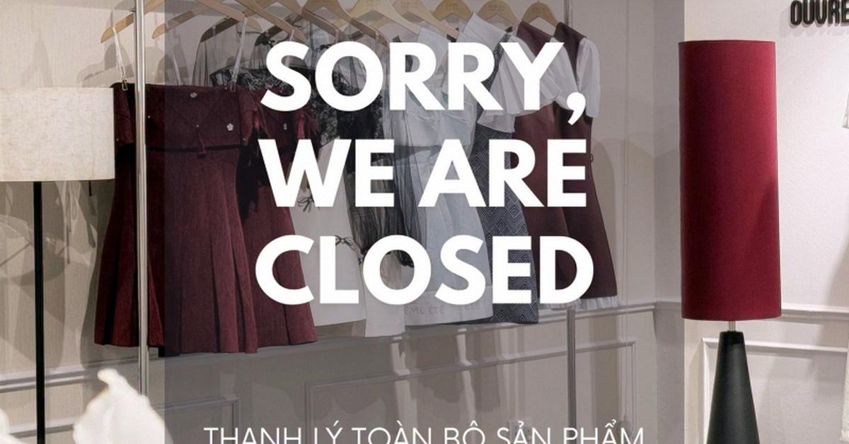 Thương hiệu thời trang Việt thông báo đóng cửa ...