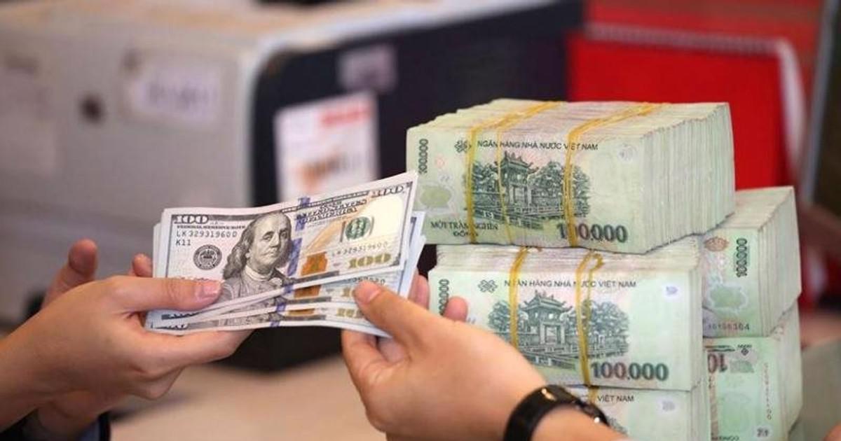 Ngày 7/8: Tỷ giá trung tâm tăng 30 đồng
