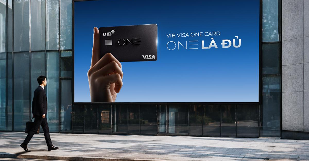 VIB One Card: Một chiếc thẻ cho mọi giai đoạn tài chính
