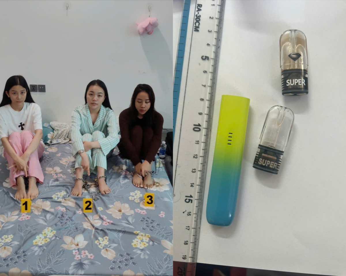 Bắt tạm giam nhân viên quán bar Nguyễn Thanh Thiện SN 2004 và 2 nữ đồng nghiệp