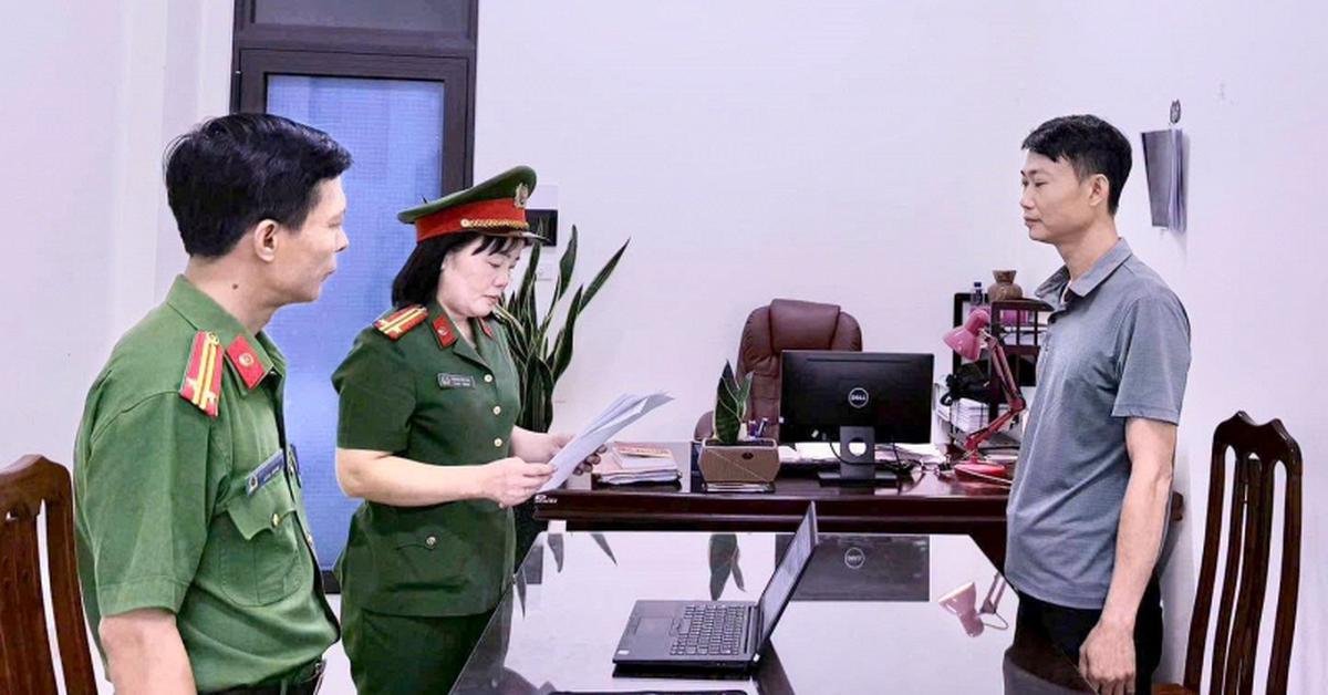 Ra quyết định khởi tố hình sự cai thầu Hoàng Kim Trường SN 1986