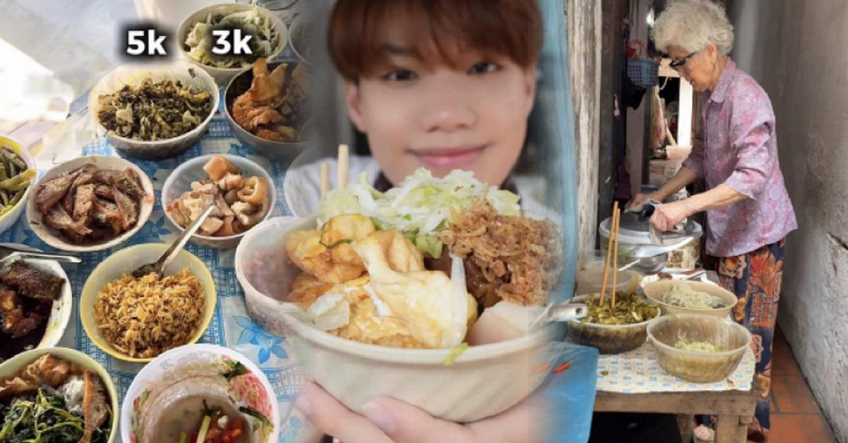 Quán “cơm đếm” gần 40 năm giữa phố Hòe Nhai: Cụ bà 82 tuổi vẫn tự đi chợ, nấu cơm mỗi ngày, bán một tô 18.000-25.000 đồng