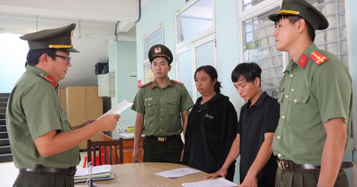 Ra quyết định khởi tố hình sự vợ chồng Giám đốc Nguyễn Văn Huy và Đỗ Ngọc Ánh
