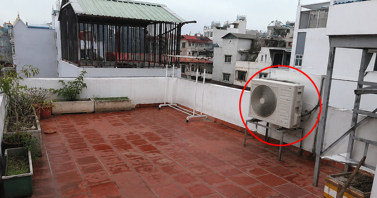 Lời khuyên cho những gia đình không che chắn cục nóng điều hòa