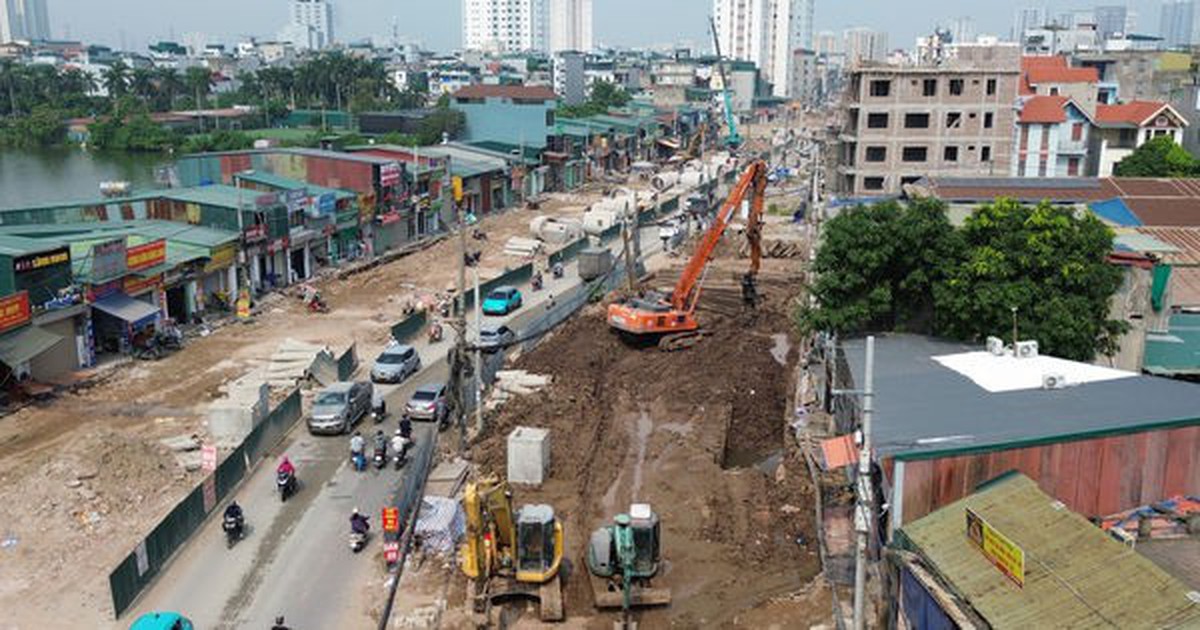 Đếm ngược ngày "gỡ" nút thắt giao thông đường Lĩnh Nam