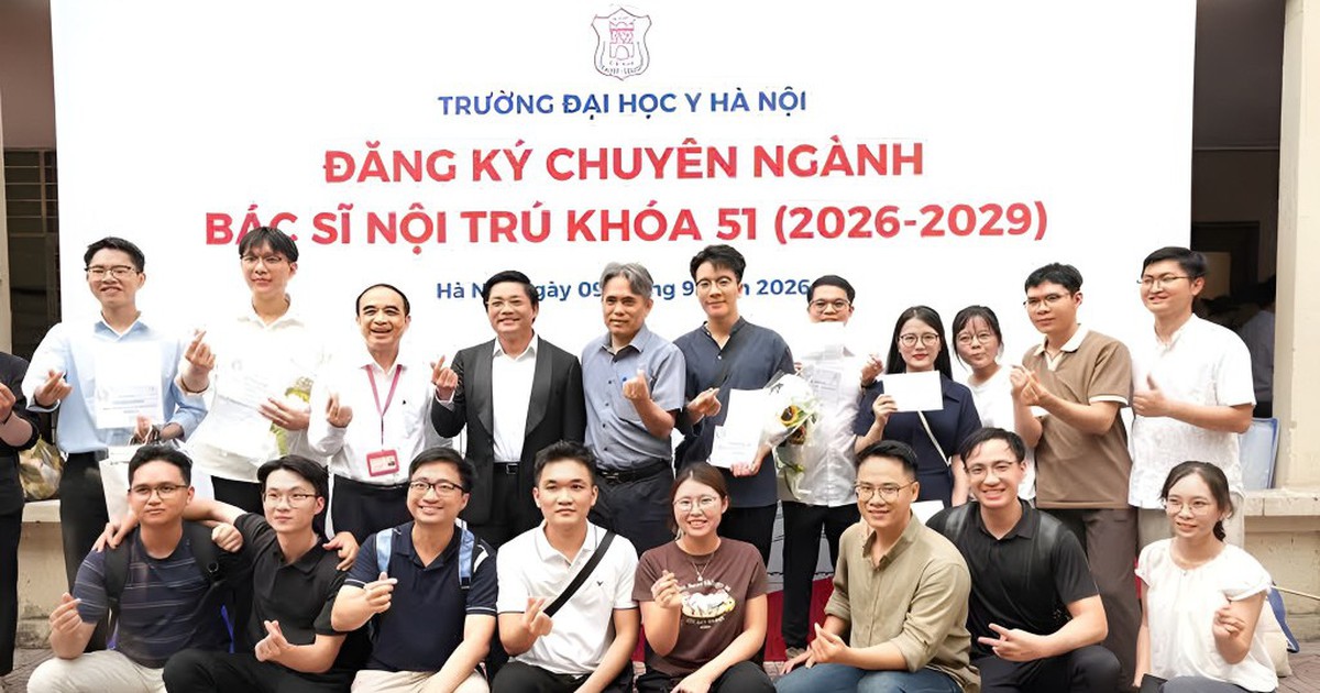 Match Day 2026 vừa khép lại, các bộ môn ĐH Y Hà Nội rần rần khoe dàn "tân binh" bác sĩ nội trú mới gia nhập