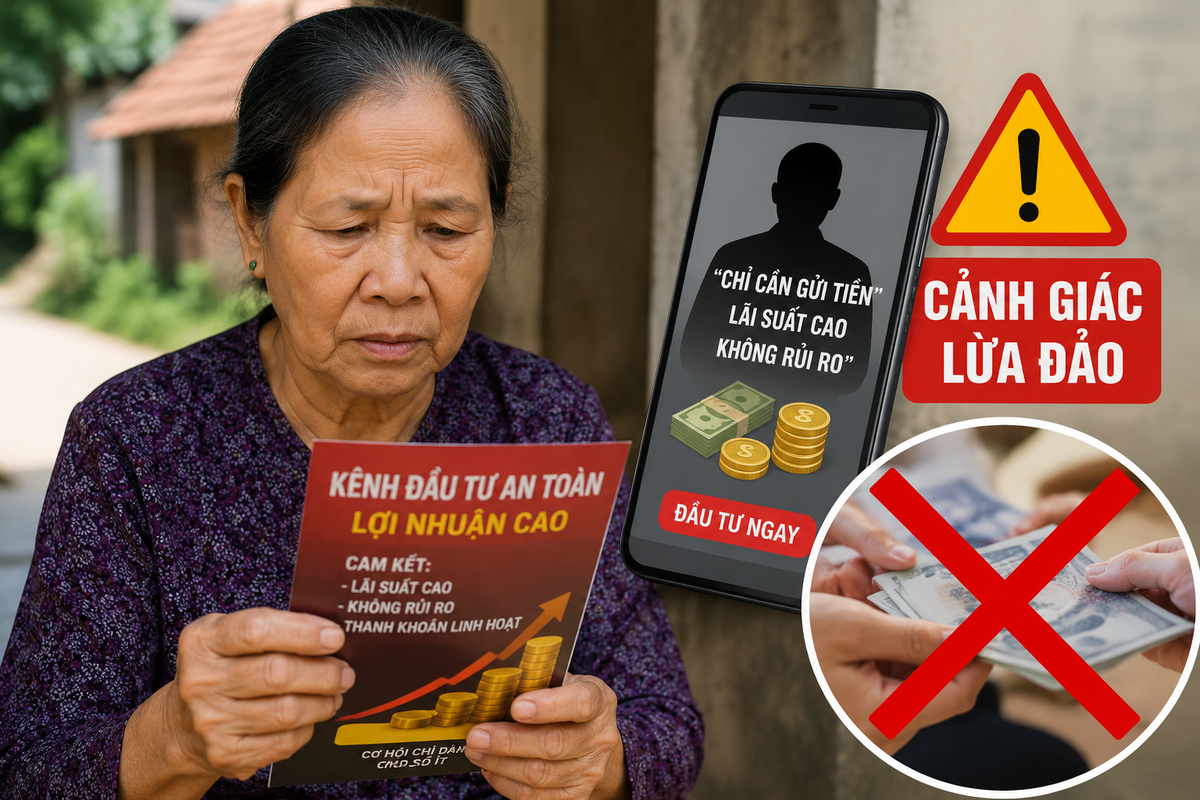 Công an cảnh báo 1 thủ đoạn lừa đảo tinh vi xuất hiện tại một số vùng nông thôn