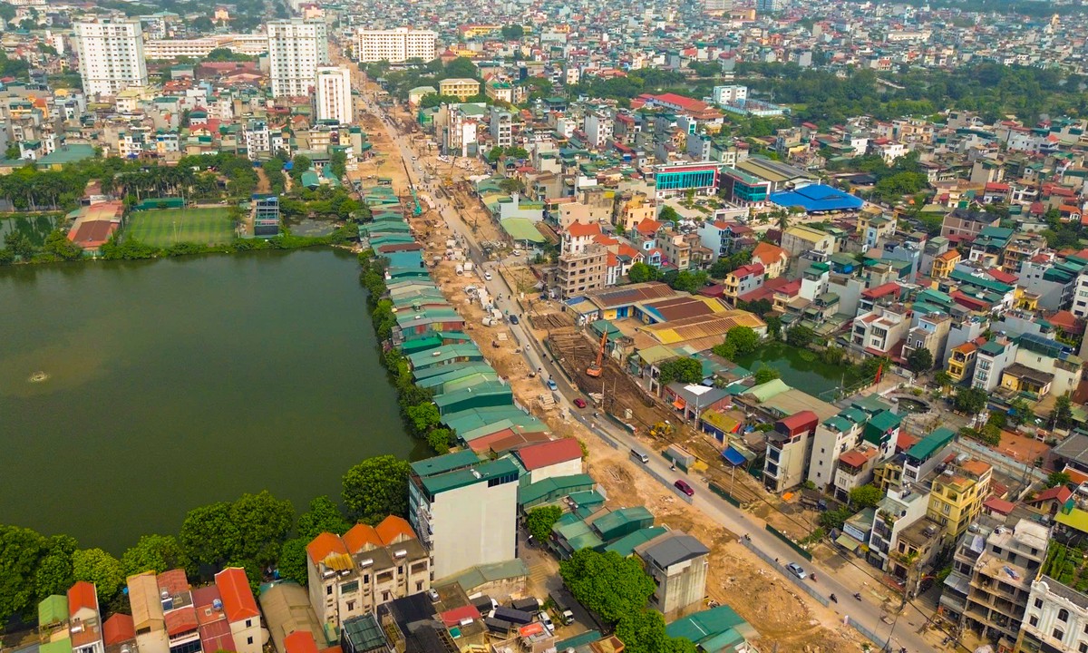 Công trường mở rộng đường phía Nam Hà Nội tăng tốc sau khi "gỡ" mặt bằng