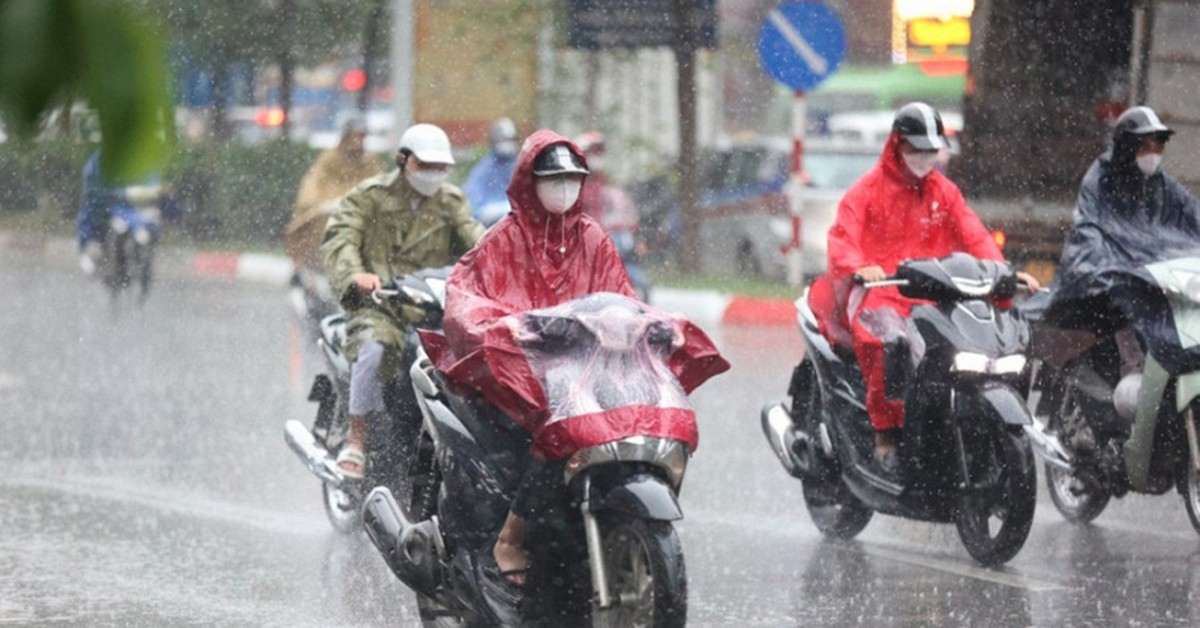 Các khu vực sắp có mưa to đến rất to trong nhiều ngày liên tiếp