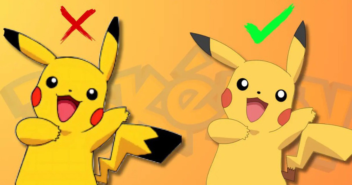 Vì sao hầu hết chúng ta đều nghĩ đuôi Pikachu có vệt màu đen?