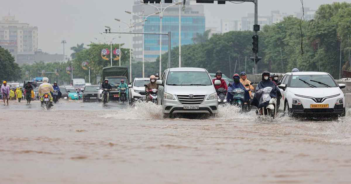 Tin mới nhất về thời điểm chấm dứt đợt mưa to đến rất to ở Bắc Bộ