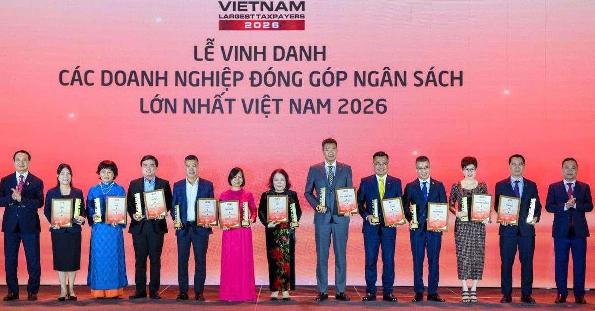 Vinh danh các ngân hàng nộp ngân sách nhiều nhất 2026: BIDV, MB, Techcombank, ACB, SHB nằm trong nhóm dẫn dắt