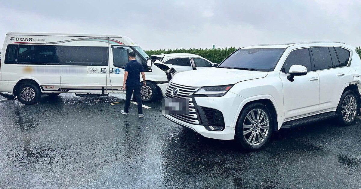 Xe Lexus chèn ép, dừng đột ngột trên cao tốc: Công an điều tra dấu hiệu tội phạm