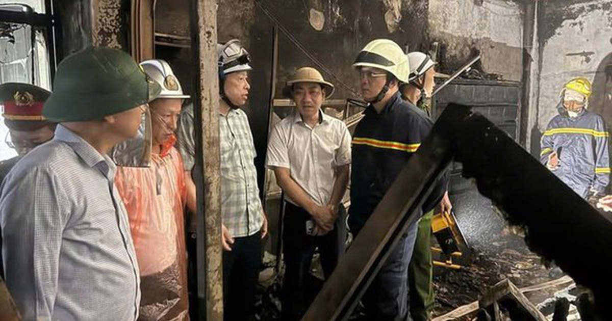 Khẩn trương khắc phục vụ cháy nghiêm trọng làm 5 người tử vong tại phường Tây Hồ